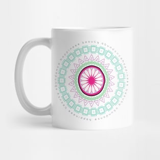 Colorful Wish Mandala Mug